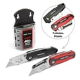 thumbnail image 1 of Swiss Tech Folding Utility Knife (2-Pack) with Blades (20-Pack), 1 of 8