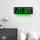 thumbnail image 2 of Reloj de Pared para Sala de Estar de 17,3 Pulgadas con Led Multifuncional, Despertador Electrónico de Gran Tamaño, Reloj de Temperatura y Humedad., 2 of 7