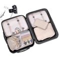 thumbnail image 3 of HSHDLDF cube d'Emballage de Voyage, Ensemble de 8 Pcs cube de Voyage, Sac de Rangement Pliable, Sac de Rangement Léger (Rayé), 3 of 7