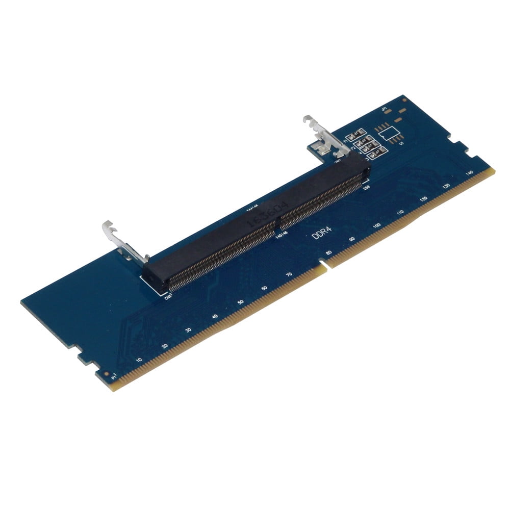 Laptop DDR4 SO-DIMM to Desktop DIMM Memory RAM Connector Adapter Card 