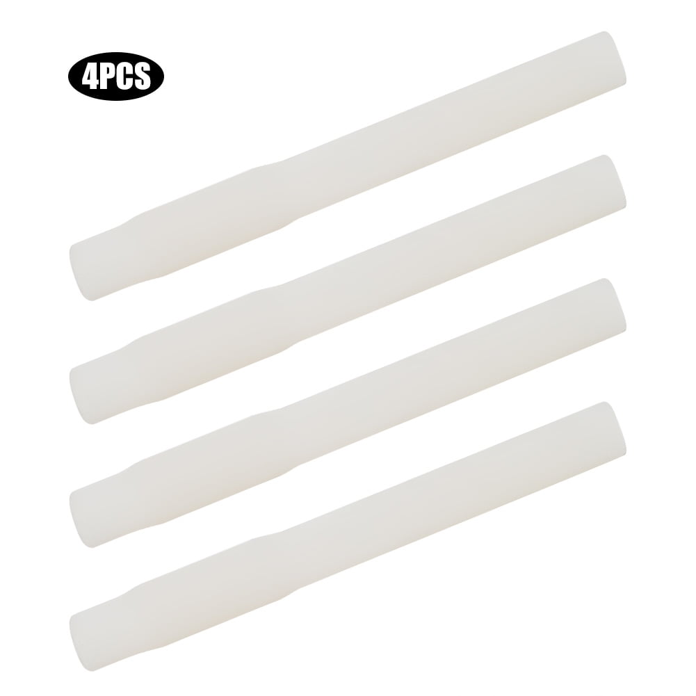 Food-Grade Rubber Short Tube Pipe for Milking Machine Accessories, 4-Piece White Milking Cup Set Parts
