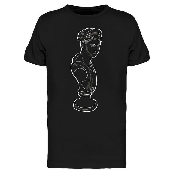 Ancient Marble Sculpture T-Shirt Men -Image by Shutterstock, Male 3X-Large