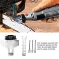 thumbnail image 3 of Electric Grinder Chainsaw Sharpening Attachment Kit,Drill Adapter Sharpening Polishing Rotary Tool Accessory Set for Chainsaw Sharpener, 3 of 9
