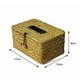 thumbnail image 2 of Servilletero De Caja De Pañuelos Tejido A Mano Para Coche, Baño, Cocina Eigraketly HA036851-00, 2 of 6