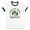 White/Black, variant on Morning Wood Campground Ringer Tee Shirt Unisex Large White/Black