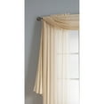 thumbnail image 3 of Diamond Sheer Voile Curtain Panels, 3 of 6