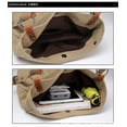 thumbnail image 2 of Tote Purse Canvas Shoulder Bag Handbag Rucksack Convertible Backpack, 2 of 2