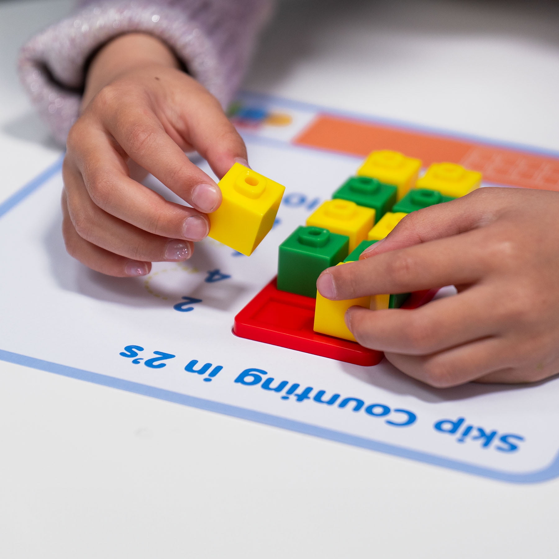 Junior Learning Mathcubes - Ten Frames