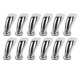 thumbnail image 2 of 12pcs Furniture Legs Iron Electroplating Modern Style Metal Sofa Leg Replacement For Table Chair Couch Cabinet, 2 of 5
