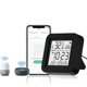 thumbnail image 1 of Panamalar Termohigrómetro Inteligente 3 en 1, WLAN Control Remoto IR Control por Voz a través de Alexa y Google Assistant Control Remoto IR para Smart Switch, TV, Aire Acondicionado, Audio, Control App Rojo Verde, 1 of 5
