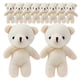 thumbnail image 3 of 15 Uds. Oso de dibujos animados, muñeco de osos pequeños, muñeco de peluche, llavero de osos de peluche suave, decoración colgante, 3 of 5