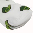 thumbnail image 4 of Women's Avocado Ankle Socks Non Slip Cotton for Casual Stability and Comfort 2 Pairs - One Size Fits Most, White, 4 of 7