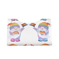 thumbnail image 2 of Uemuo LGBT Gnomes Pattern Tissue Box Cover Holder, Triangle with Bottom Belt - PVC Leather Decorative Organizer for Tabletop, Bathroom, Car, Office, 2 of 9