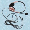 thumbnail image 4 of Call Center Headset, Computer Phone Headset Multifunctional Plug And Play  For Online Course For Business Space Gray,Rose Gold, 4 of 8
