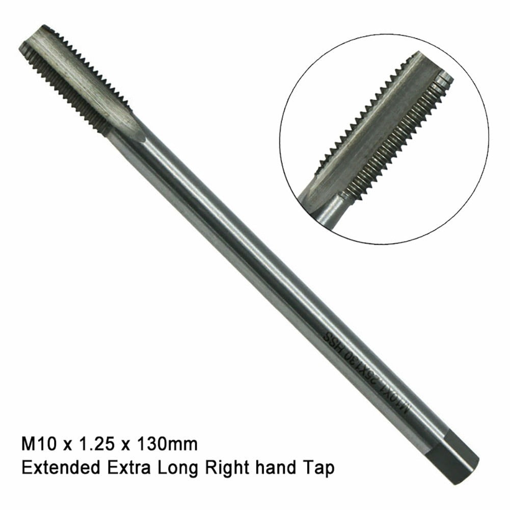 Tap Wrench M10 x 1.25 RH 2x tungsten steel Hand tap-taper+Plug 