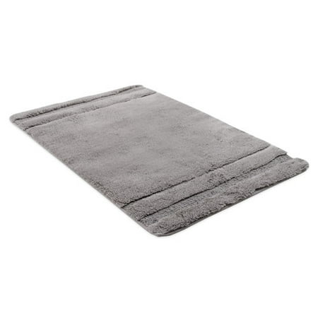 Springmaid Hotel Bath Rug, Grey