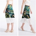 thumbnail image 4 of Dragonfly Chic Chiffon Beach Dress with Polyester Straps - Women's Beach Skirt, 4 of 6