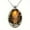 C, variant on romoty Virgin Mary Religious Pendant Necklace Hanging Decoration 1.77 Inch Oval Christian Ornament Jewelry for Women Men Catholic Faith Gift