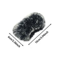 thumbnail image 3 of Soft Microphone For Smartphones Cute Animal Shape Portable Karaoke Mic Cover Noise Reduction, 3 of 6