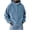 03-Light Blue, variant on Yutgune Men's Pullover Hoodie, Casual Long Sleeve Hooded Sweatshirt with Pocket for Fall and Winter