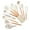 White, variant on Meitianfacai Chef Kitchen Cooking Utensils Set, 14 pcs Non-Stick Utensils Spatula Set with Holder, Black Wooden Handle Silicone Kitchen Gadgets