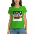 thumbnail image 6 of ALLNOB Women's Off-Road Vehicle Standard Short Sleeve T-Shirt 150g Green, 6 of 8