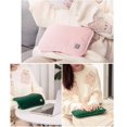 thumbnail image 5 of Winter Portable Electric USB Hot Water Bag with Plush Case (Green), 5 of 5