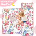 thumbnail image 4 of Pioneer Flower Floral Print Pattern Toddler Nap Mats for Kids Preschool,Sleeping Mat Bag or Kids,Toddler Sleeping Bag,Toddler Nap Mat or Daycare, 4 of 6