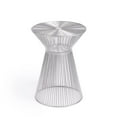 thumbnail image 2 of Butler Specialty Greeley Silver Metal End Table, 2 of 9