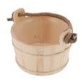 thumbnail image 3 of Cubo de Sauna de 6L, accesorio para sala de vapor de SPA, barril de madera de alta capacidad para ducha y piscina, 3 of 8