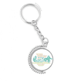 thumbnail image 1 of china building great wall wordcloud rotatable keyholder disc accessories chain clip, 1 of 3
