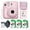 Blossom Pink, variant on Fujifilm Instax Mini 12 Instant Camera Lilac Purple Bundle with Fuji Instax Mini Film Value Pack (40 Sheets) + Protective Carrying Case + Photo Album + Microfiber Cleaning Cloth