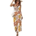 thumbnail image 3 of Flower Power Sleeveless Dress Women's summer suit Women's dress chic and elegant woman dress birthday dresses for women, 3 of 7