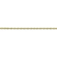 thumbnail image 3 of Leslie's 10K 1.5mm Diamond-Cut Lightweight Rope Chain (Weight: 2.35 Grams, Length: 18 Inches), 3 of 4