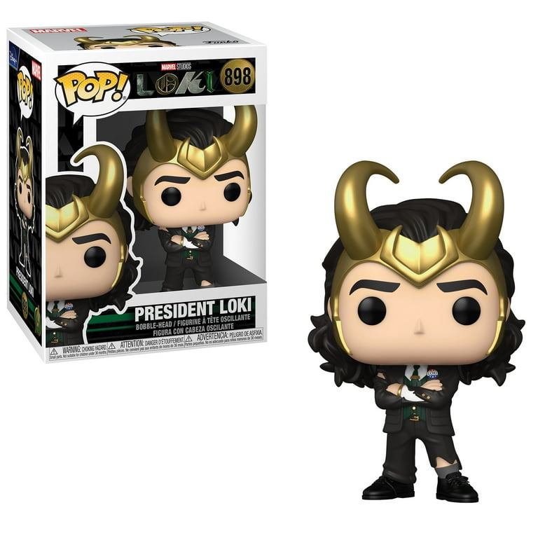 Funko Marvel: POP! Loki Collectors Set - Mobius, President Loki, and  Ravonna Renslayer with Miss Minutes 