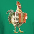 thumbnail image 3 of CafePress - Accordian Chicken Dark T Shirt - Men's Classic Graphic Cotton T-Shirt, 3 of 4