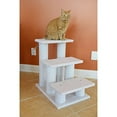 thumbnail image 2 of Armarkat 3 Step Real Wood Cat Step Stairs Ramp 25" Height Dogs Climber And Kitten Steps B3001, 2 of 5