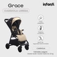 thumbnail image 2 of Carriola Grace Arena Con Toldo Completo Plegado Fácil Compacto Soporta Hasta 22 kg, 2 of 6