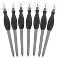 thumbnail image 1 of BESTYASH Pousse-Cuticules Professionnel 12ensemble Pelle en Forme de V Lime à Ongles Kit d'Outils de Manucure, 1 of 6