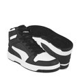 thumbnail image 1 of TENIS PUMA REBOUND LAYUP SL JR 37048601 SIMIPIEL NGO Puma 37048601, 1 of 4