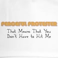 thumbnail image 2 of CafePress - Peaceful Protester Cap - Adjustable 100% Brushed Unisex Casual Cotton Baseball Cap, Beige, 1, 2 of 2
