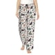 thumbnail image 1 of Balery Black Cat And Snake Pantalones de pijama para mujer, pijamas ultraligeros, pantalones de estar por casa-Large, 1 of 6