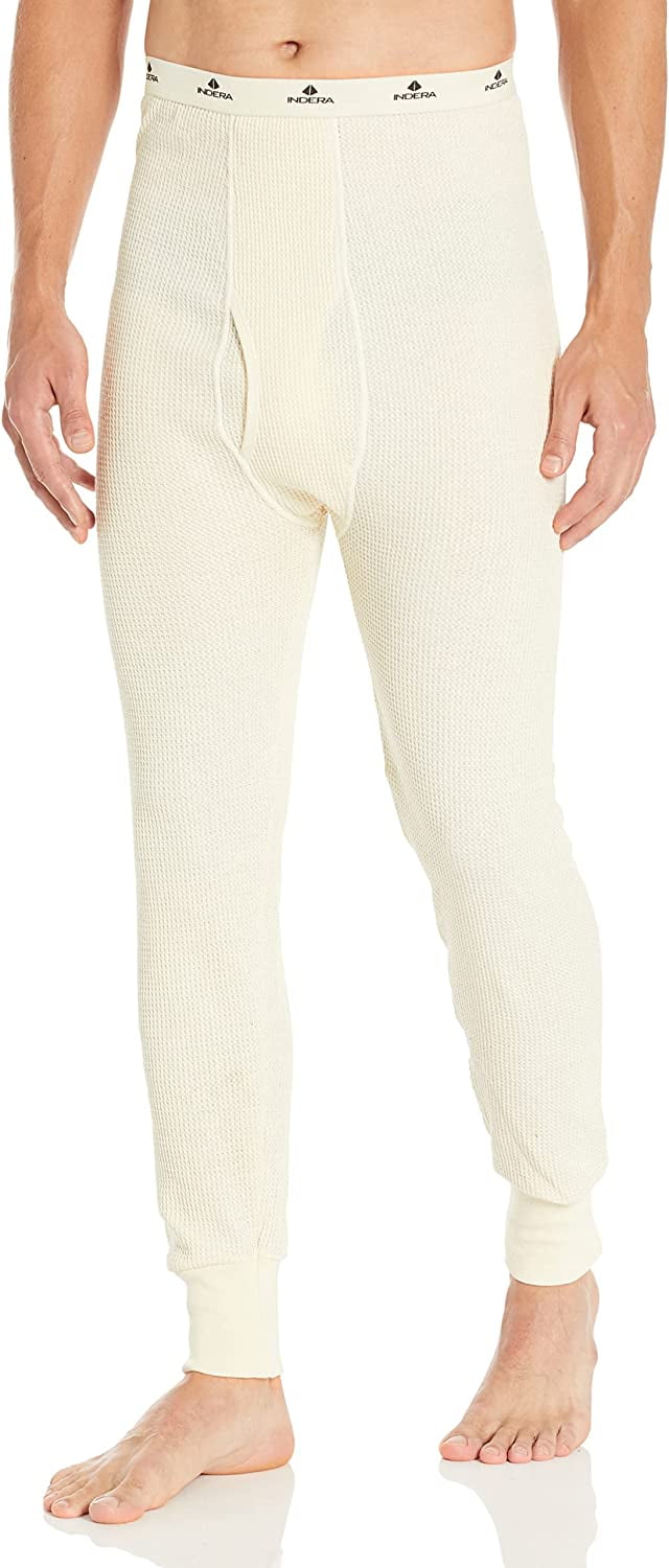 Indera Men's Tall Cotton Heavyweight Thermal Underwear Pant XLarge