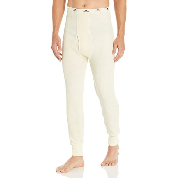 Indera Men's Tall Cotton Heavyweight Thermal Underwear Pant X-Large Natural