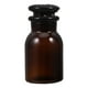 thumbnail image 1 of Botella de agua de boca ancha Botella de agua Botella de suero Botella de reactivo ámbar de boca ancha Botella de agua Botella de laboratorio de vidrio reutilizable Botella de agua reutilizable, 1 of 8