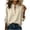 Beige, variant on Womens Cotton Linen Tops Comfy Long Sleeve Shirts Trendy V Neck Blouses Casual Daily Wear Purple
