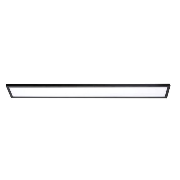 DLGL4806LAJD3BK AFX Delgado - 45W 1 LED Flush Mount-0.9 Inches Tall and 48 Inches Wide-Black Finish