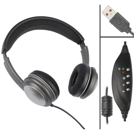ECS OHUSB WordSlinger Deluxe Overhead USB Transcription Headset price history on PriceWatchPro
