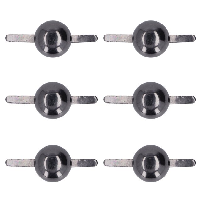 200 piezas de adornos decorativos de cabeza de clavo, superficies más lisas de alto brillo, alfileres de cabeza de clavo de buena dureza para bolsos, zapatos, accesorios de ropa SP15 003