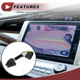 thumbnail image 3 of Adaptador de cable de arnés de cámara de visión trasera Unique Bargains para Ford Taurus 2015-2017 RCA, 3 of 7